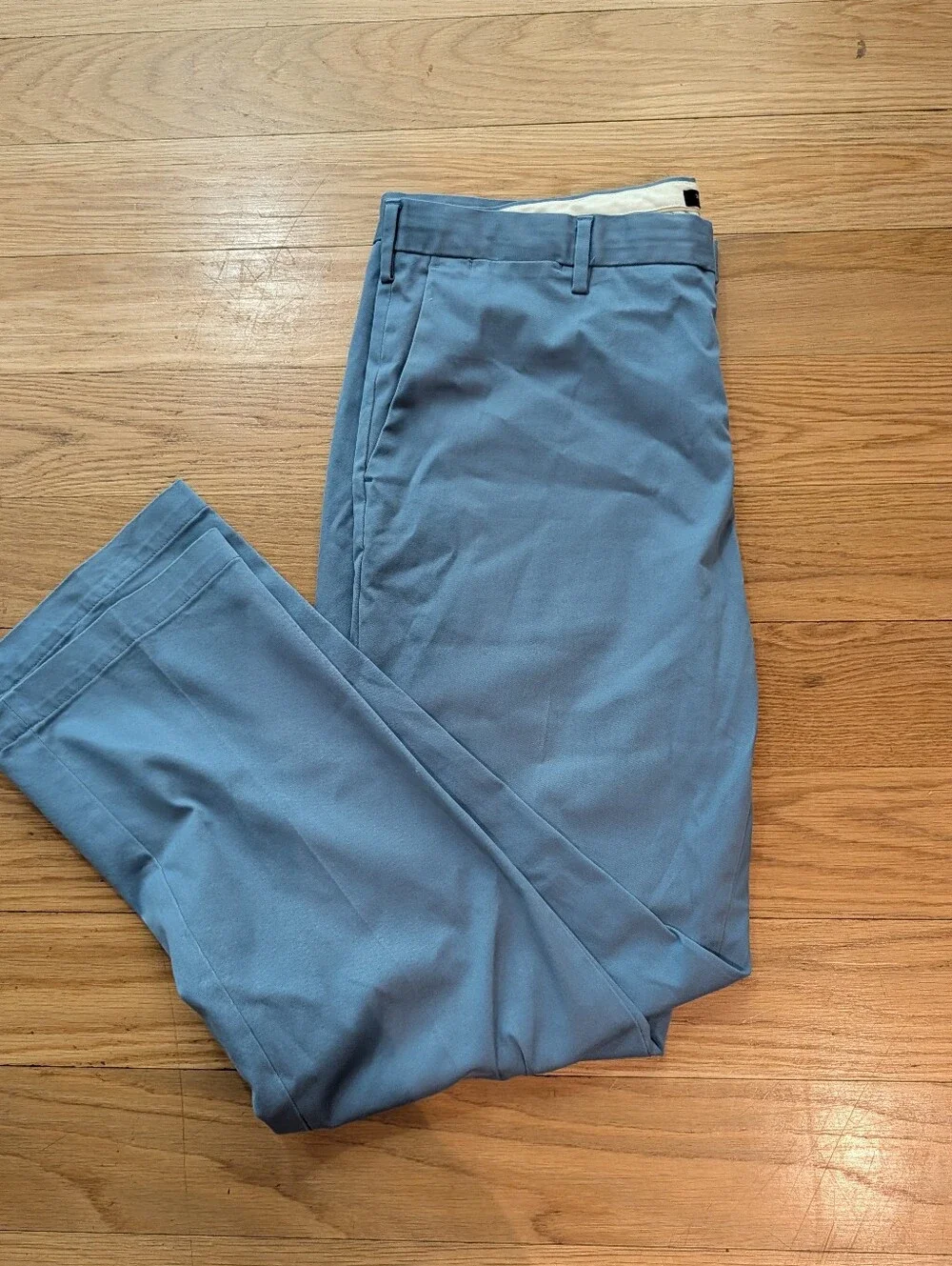 Banana Republic Aiden Chino Pants Men’s 38x32 Blue Slim Straight Chinos